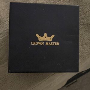 Crown Master Watch with three different color wrist bands